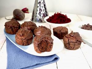 Chocolate Beetroot Cupcakes contains liver cleansing foods 