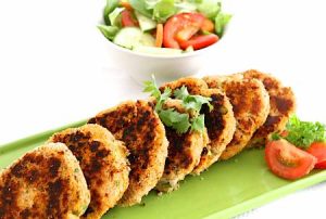 Salmon Patties part of a liver cleansing diet 